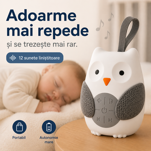 Bufnița Somnului™ – mai puține treziri noaptea pentru bebe și părinți