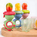 GustaBebe™ – Suzetă Premium din Silicon pentru Diversificare Fructe și Legume