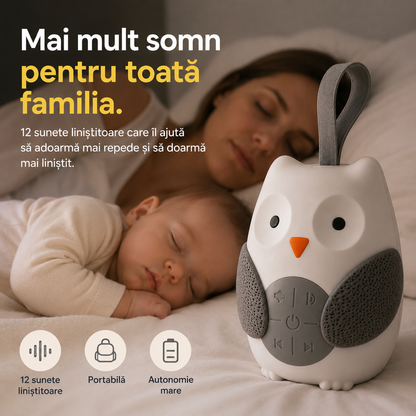 Bufnița Somnului™ – mai puține treziri noaptea pentru bebe și părinți