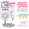 BebeBeat™ PRO – Monitor Fetal cu Difuzor Integrat pentru Ascultarea Bătăilor Inimii Bebelușului Acasă (12+ Săptămâni)